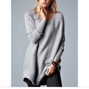 Victoria’s Secret ribbed poncho sweater